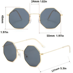 Geo Style Frame Glasses - 7 Styles