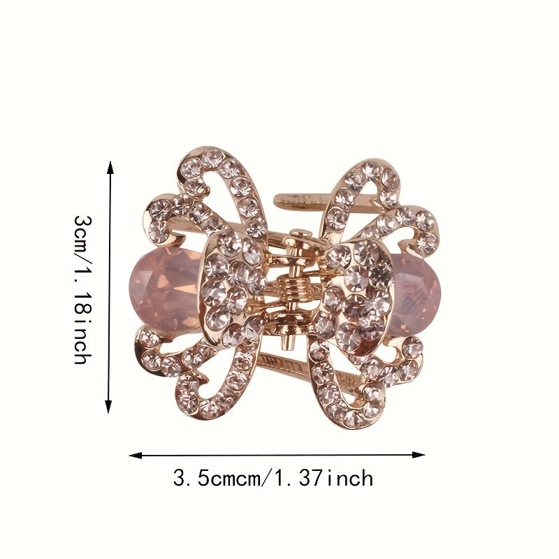 Crystal Shark Claw Hair Claw Rhinestone Head Jewelry