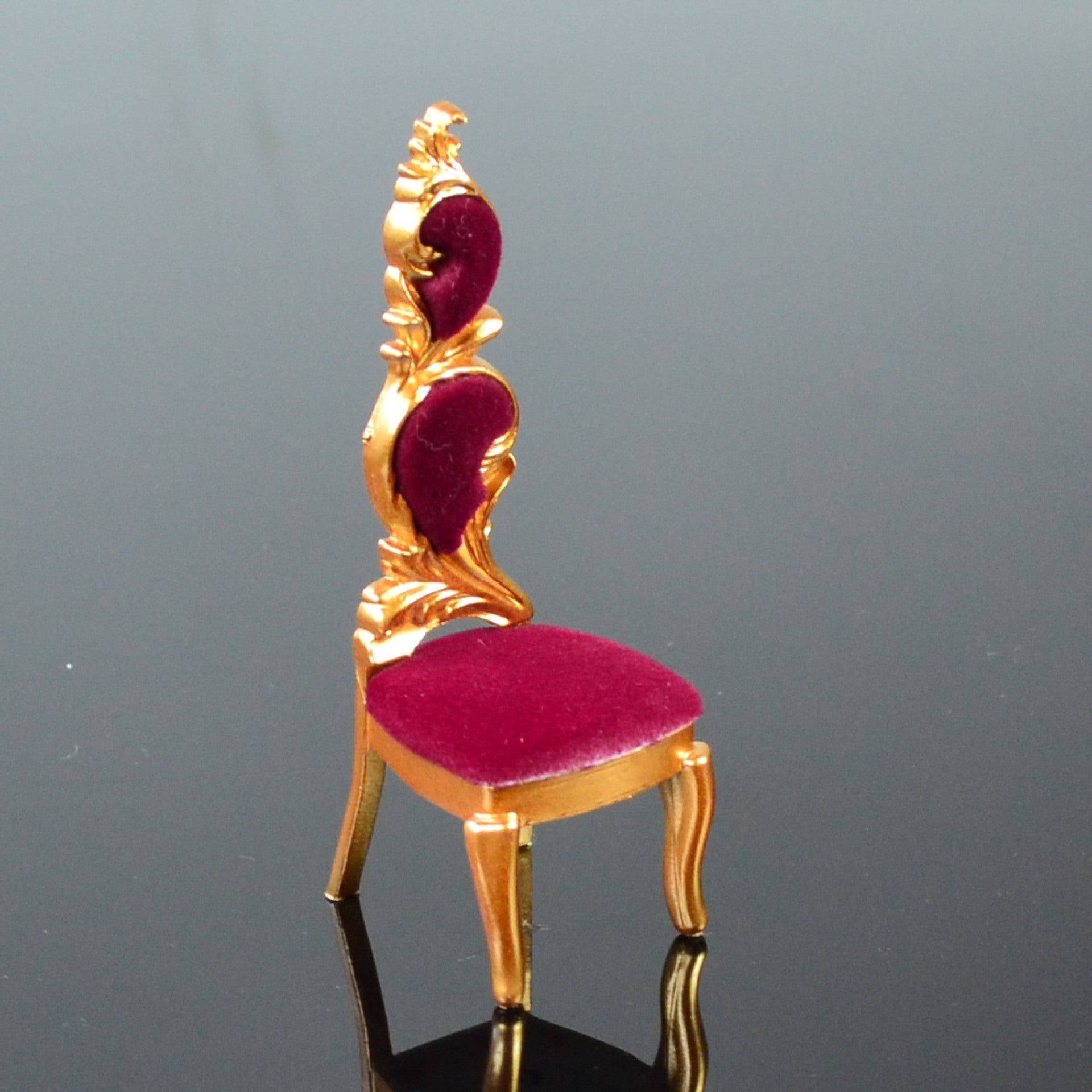 Dollhouse Dining Chairs European Style Mixed Colors