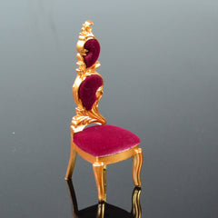 Dollhouse Dining Chairs European Style Mixed Colors