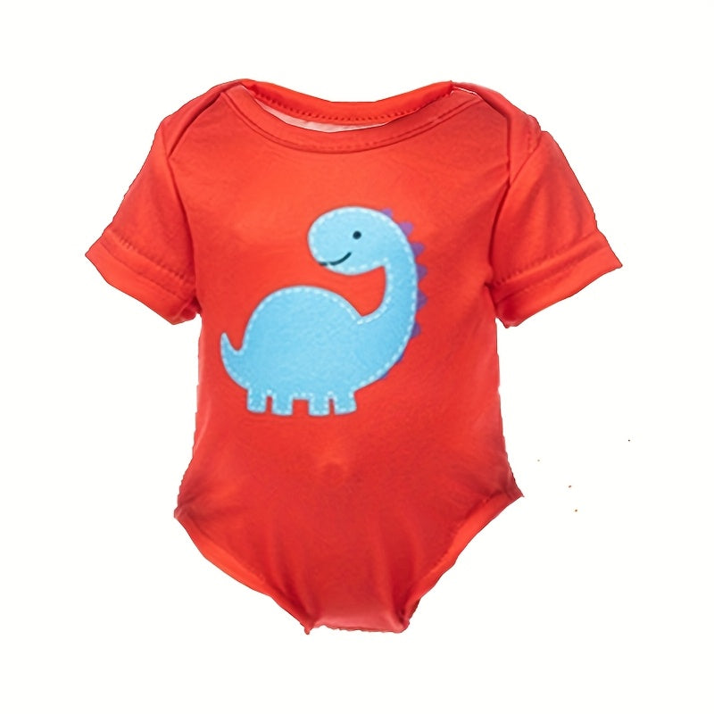 Summer Dinosaur Swimsuit for 16" Baby Dolls