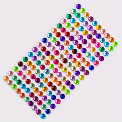 6MM 0 24IN Rhinestone Stickers Sparkle & Shine for DIY Crafts