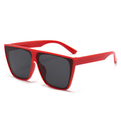 Big Frame Square Sunglasses Solid Sunglasses for Women