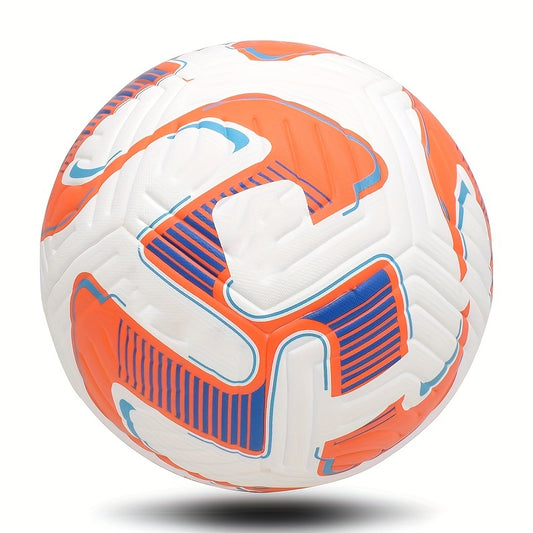 5 PU Leather Soccer Ball Seamless Football Durable Training Explosive Proof