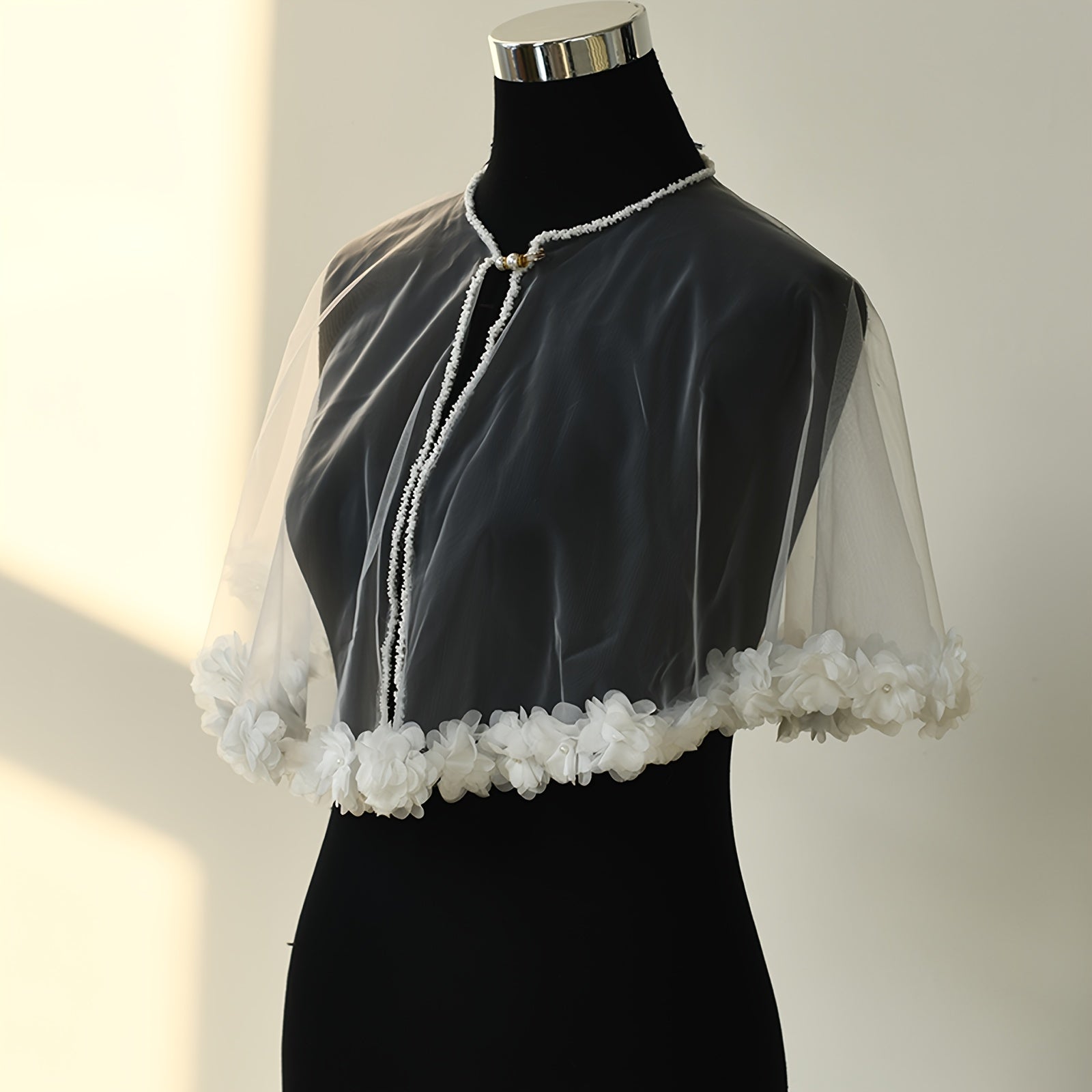 Bridal Shawl Soft Tulle Wedding Accessory Women s