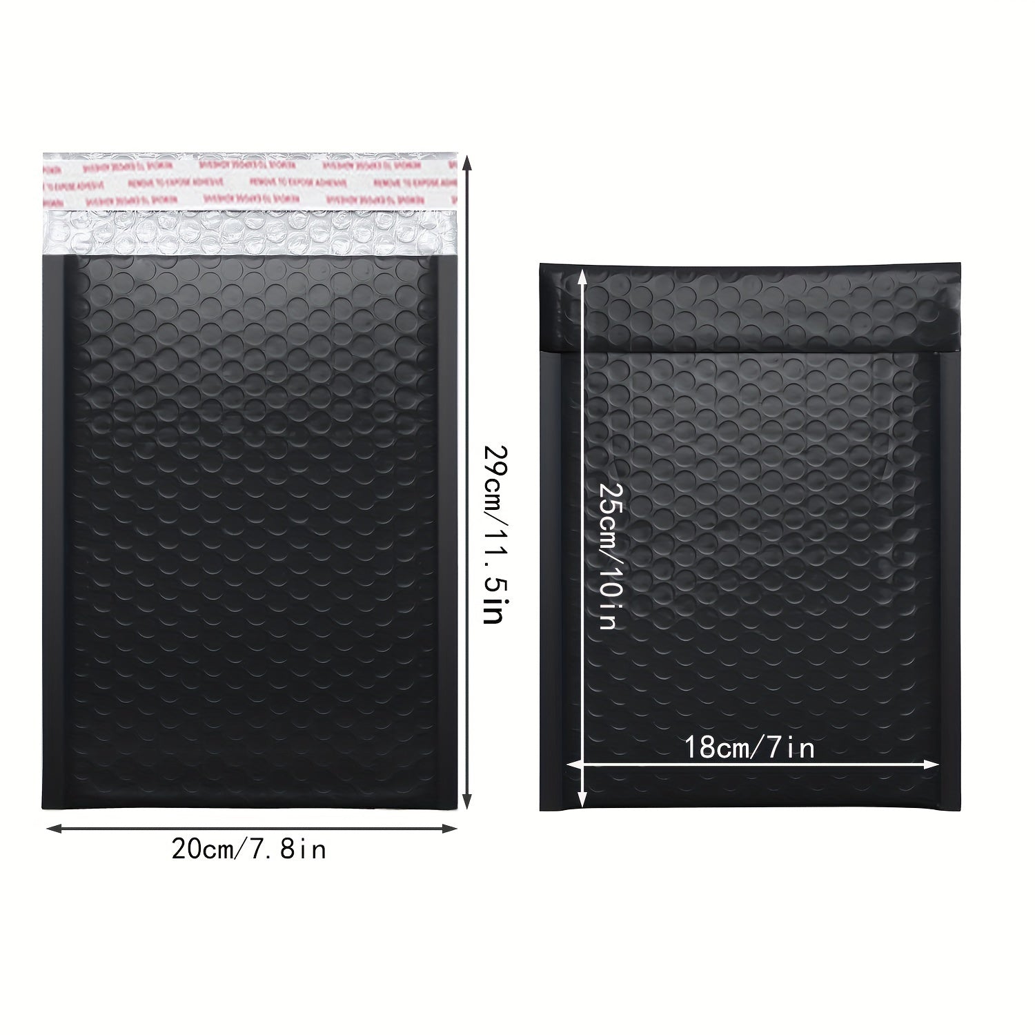 Bubble Mailer Envelopes Small 17x78x25.4 cm Pack