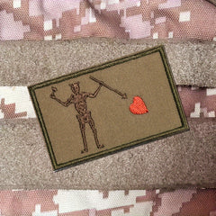 Funny Embroidered Morale Patches w/ Hook & Loop for Caps Uniforms Vests