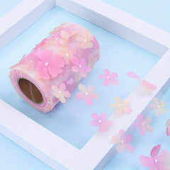 Rainbow Gradient Tulle Roll 914cm Organza Gauze for DIY Headwear