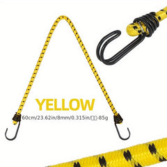 Heavy Duty Bungee Cords - Ideal for Luggage, Camping, Tents, Clothes Drying