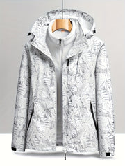 3 in 1 Fleece Liner Warm Punch Jacket Casual Waterproof Windproof Jacket