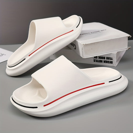 Men's Stripper Slippers Outdoor Slides Thick Sole