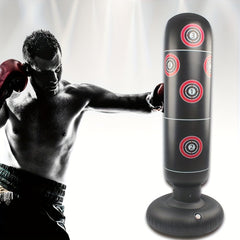 Inflatable Vertical Boxing Column Tumbler for Fitness, Adults & Children