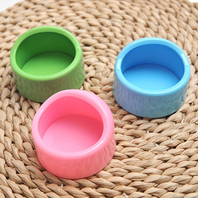 Durable Hamster Feeding Bowl for Small Animals