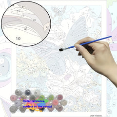 DIY Butterfly & Floral Canvas Painting Kit for Beginners