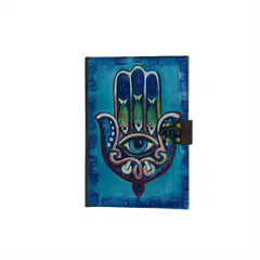 Vintage Palm Journal with Lock A5 Hardcover Notebook for Men and Women