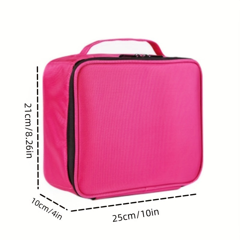 Portable Travel Cosmetic Bag Makeup Brush Organizer Bag Large Capacity