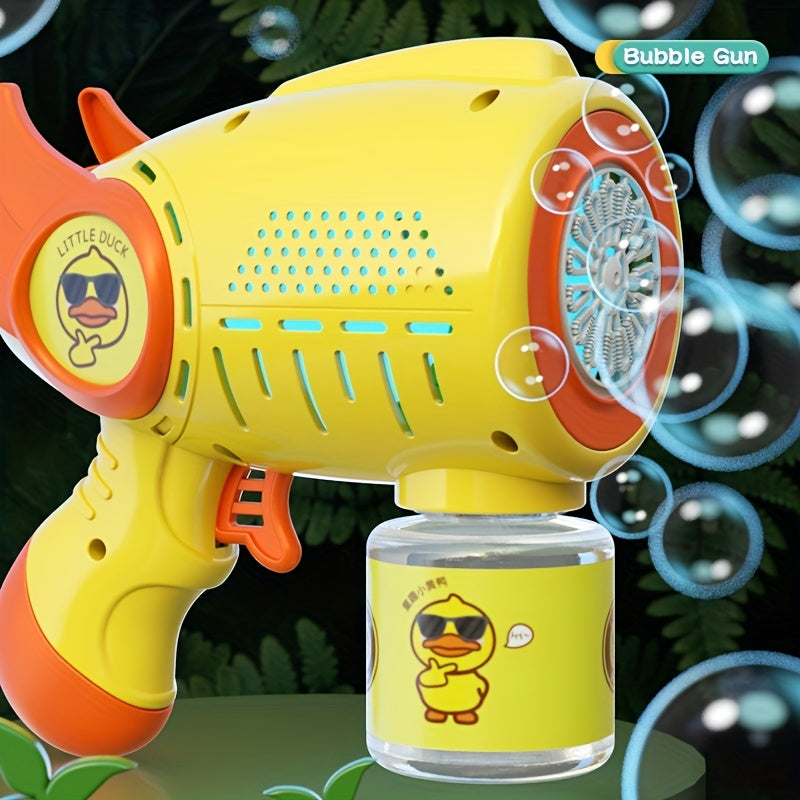 Duck Bubble Machine Handheld Outdoor Toy for Kids