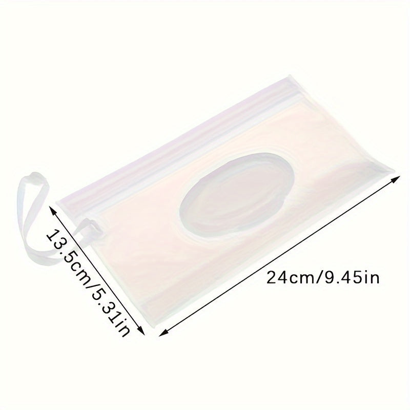 Portable Wet Wipes Bag Travel Sized Towel Container Dispenser Holder Case