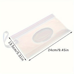 Portable Wet Wipes Bag Travel Sized Towel Container Dispenser Holder Case