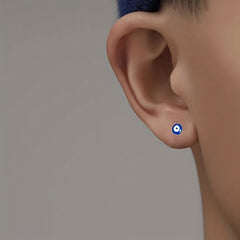 Men's Demon Eye Stud Earrings Set