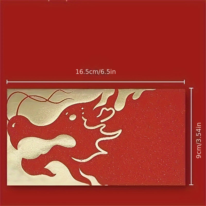 5pcs Year Of The Dragon Red Packet