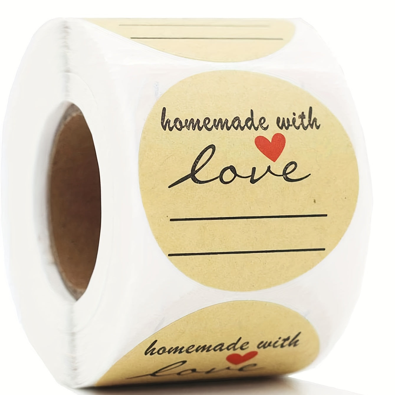 With Love Seal Sticker for Gift Packaging 500pcs