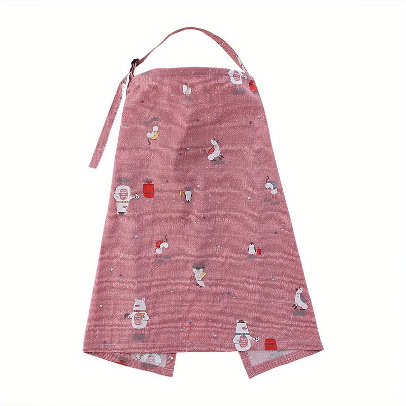 Breathable Nursing Cover for Mom Breastfeeding Privacy Apron
