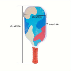 Fiberglass Pickleball Set 2 Rackets 4 Balls Storage Bag