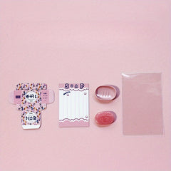 Transforming Dollhouse Cleaning Lab Mini Soap Box & Bathing Set