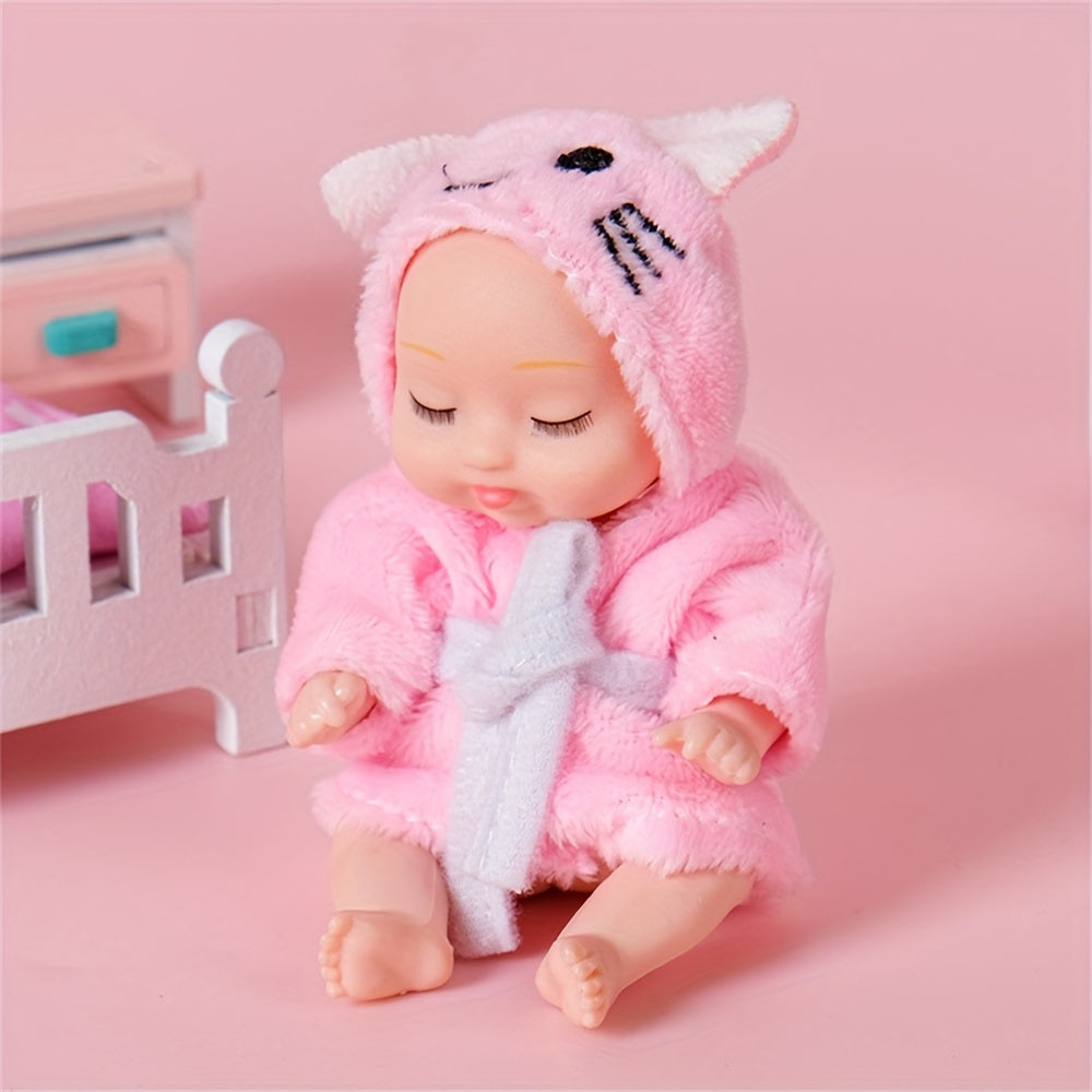 Adorable Mini Dolls Set with Clothes - Perfect Birthday Gift