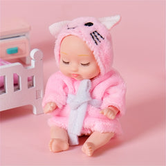 Adorable Mini Dolls Set with Clothes - Perfect Birthday Gift