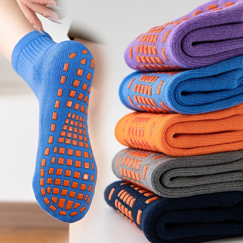 Non Slip Yoga Socks Thickened Towel Sole Socks Yoga Pilates Barre Ballet