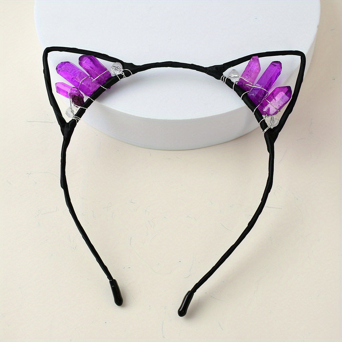 Cat Ears Quartz Hairband Headband Hair Accessories