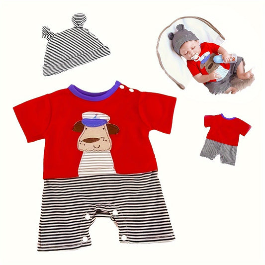 Reborn Dolls Clothes 3pc Set for 45-72cm Babies