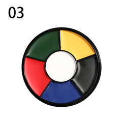 6 Colors Injury Effect Makeup Face Paint Palette Body Paint