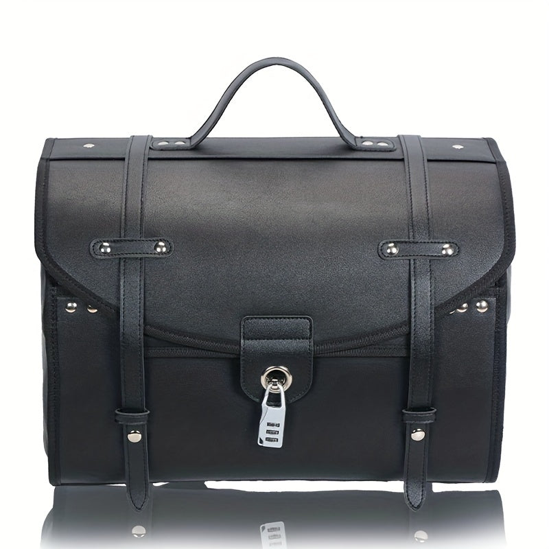 Retro Rear Seat Motorcycle Side Waterproof Luggage Bag