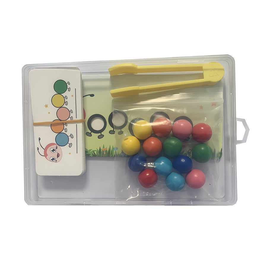 Wooden Ten Ten Board Math Toy for Number Recognition & Counting