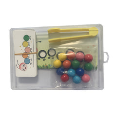 Wooden Ten Ten Board Math Toy for Number Recognition & Counting