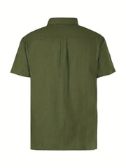 Men's Short Sleeve Resort Shirt for Summer Vacay