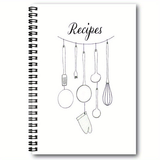 Spiral Recipe Notebook - Record Your Recipes - Ideal Gift - Daily Planner