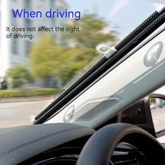 Car Automatic Roll-up Sunshade Curtain Heat Insulation Front Retractable