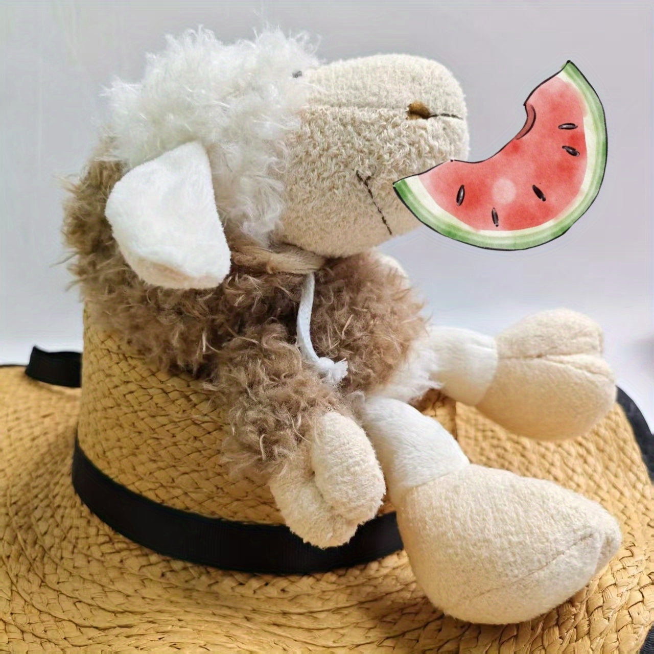 Sheep in Wolf's Clothing Plush Doll Sitting Toy