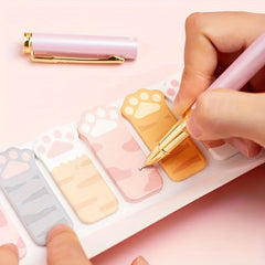 120 Sheets Cat's Paw Sticky Note Book Index Stickers