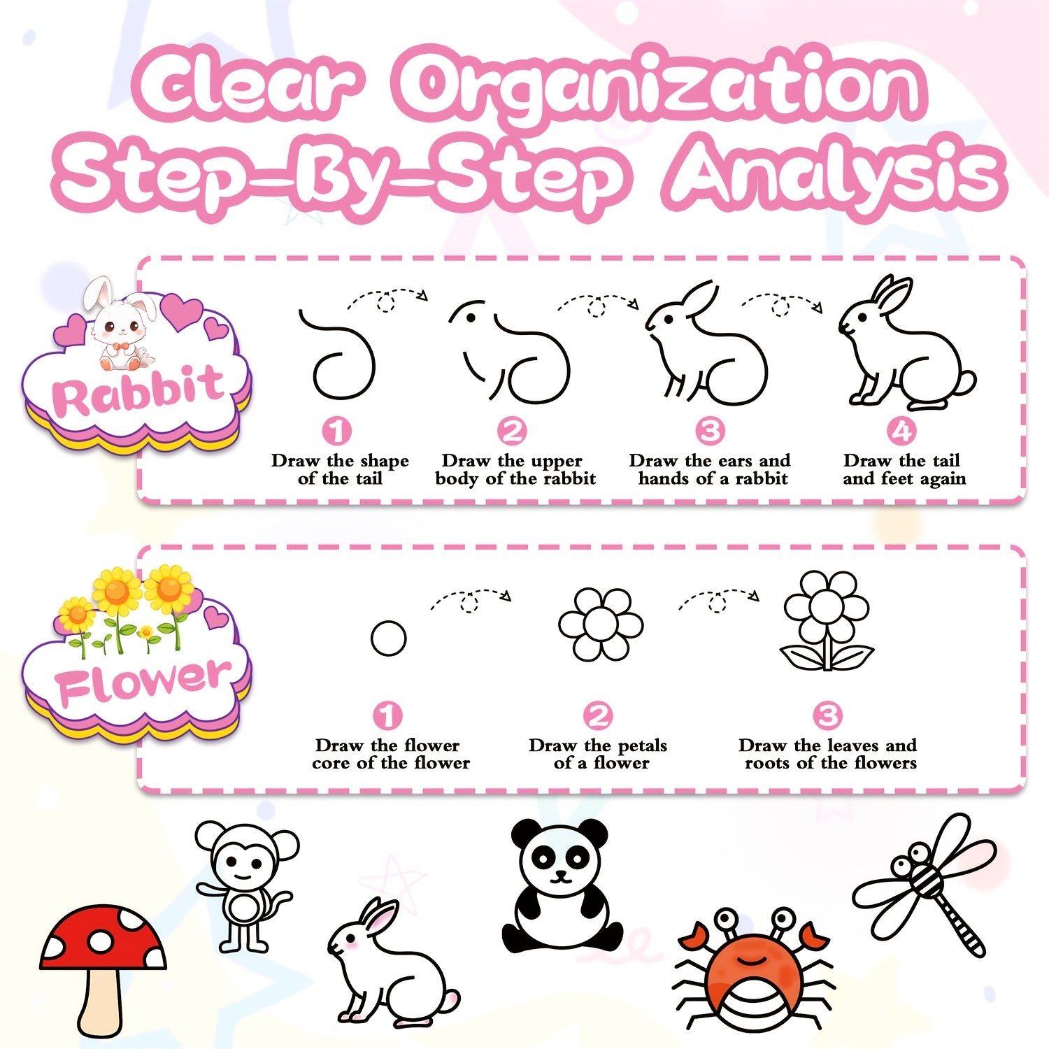Drawing Books for Kids: Step By Step Art Activities