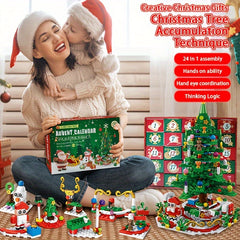 ST 21 Christmas Tree Building Blocks Set