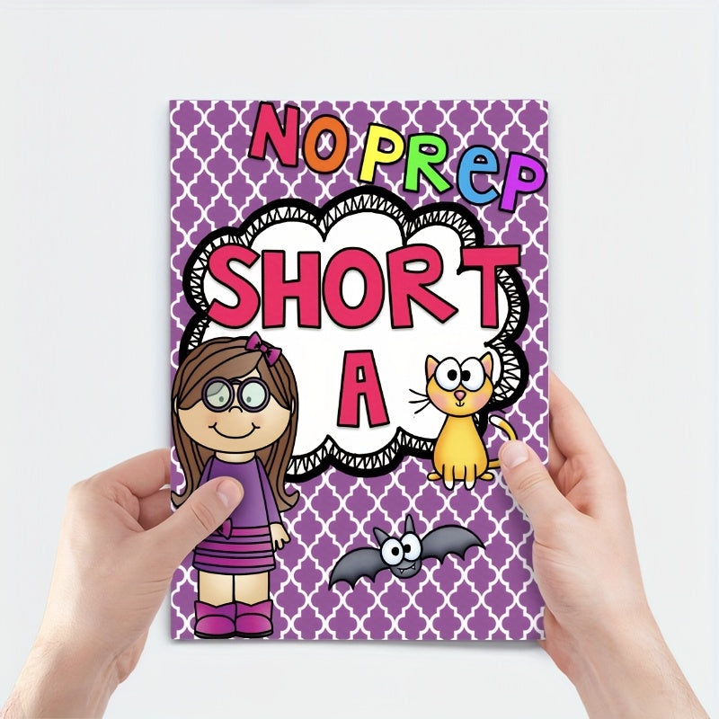 Interactive Phonics Workbook for Kids - Reading & Spelling Skills Development