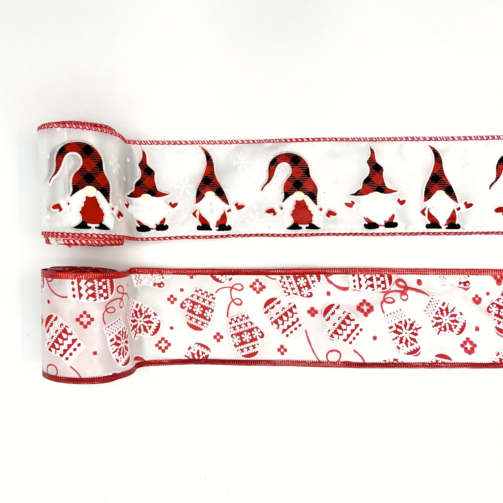 Holiday Christmas Trees Wrapping Ribbon Satin Ribbons Xmas