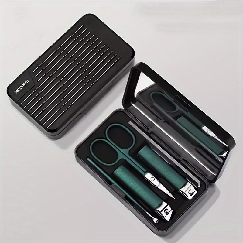 5pcs Nail Clippers Fingernail & Toenail Cutter Manicure Tool