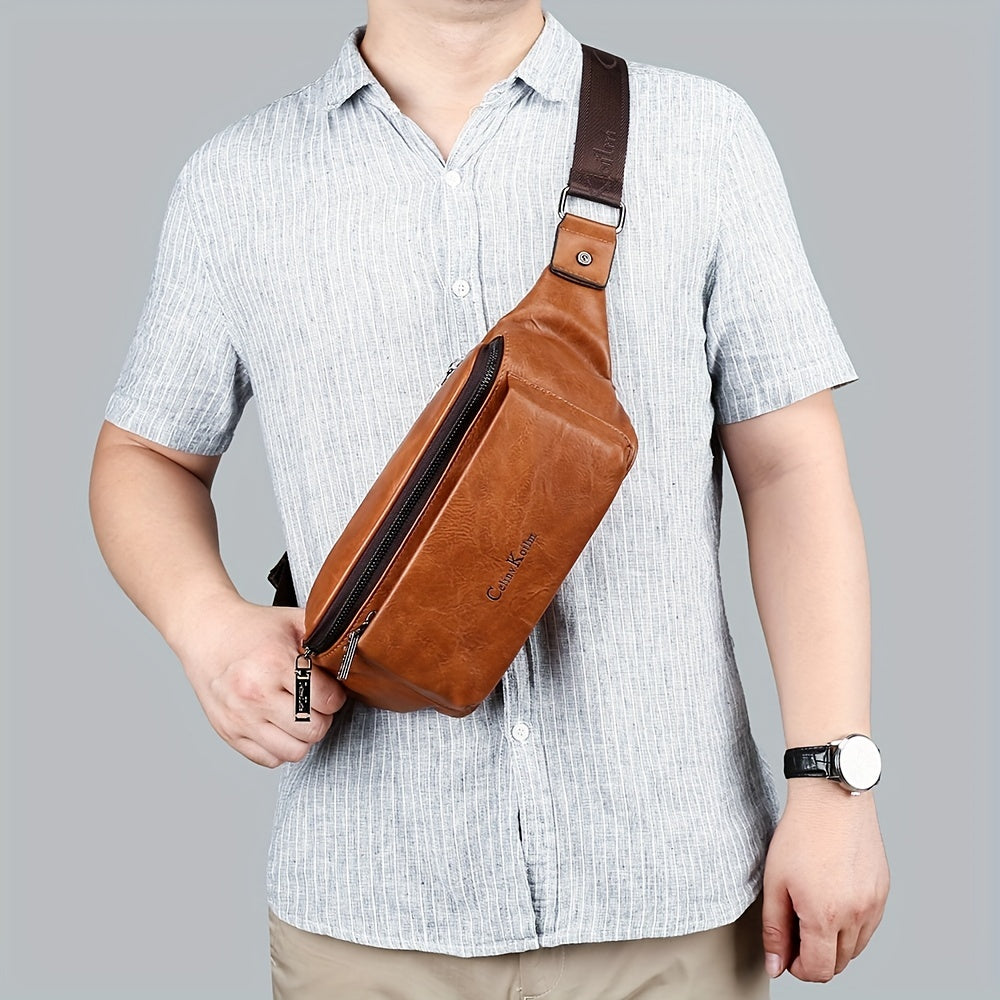 Men's Casual Waist Bag Travel Crossbody
