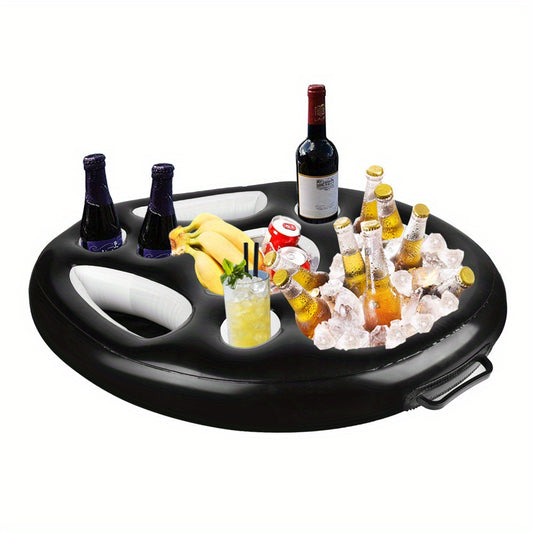 Inflatable Floating Snack Tray for Pool Parties